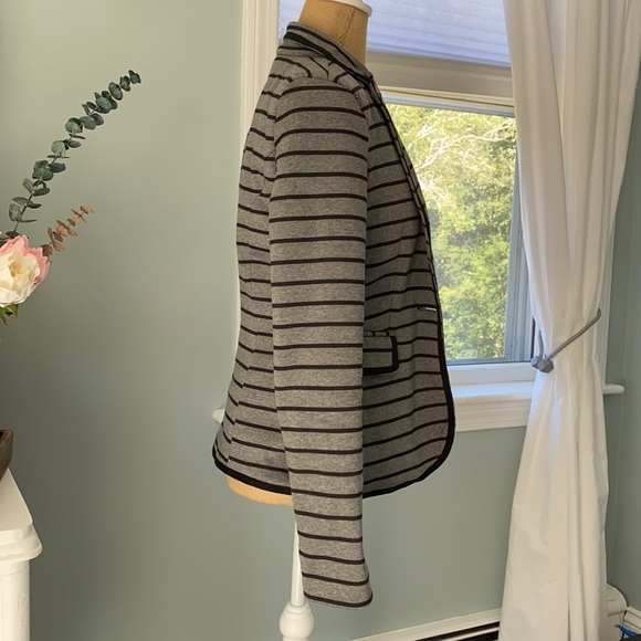 Paper Tee Striped Blazer Jacket - Picture 8 of 16